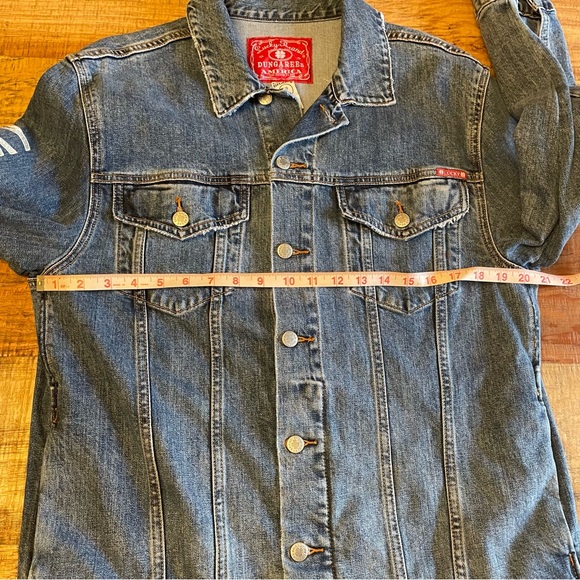 Lucky Brand Totally Lucky Boyfriend Trucker Jacket size large - Picture 12 of 15